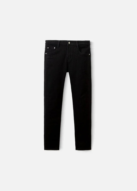 Quần Jeans Slimfit Co Giãn The Original 28 Đen - YaMe.vn