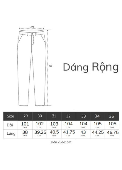 Quần Jeans Loose Fit Quần Jeans Loose Fit Bền Bỉ Multi-Color Jean 011 Xám