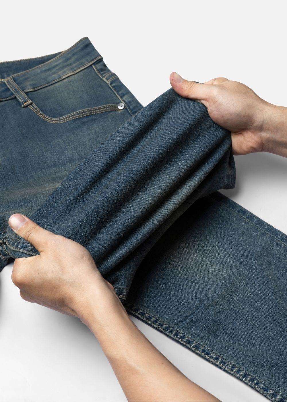 Quần Jeans Slimfit Coolmax® Thoáng Mát The Original 007 Xanh Dương - YaMe.vn