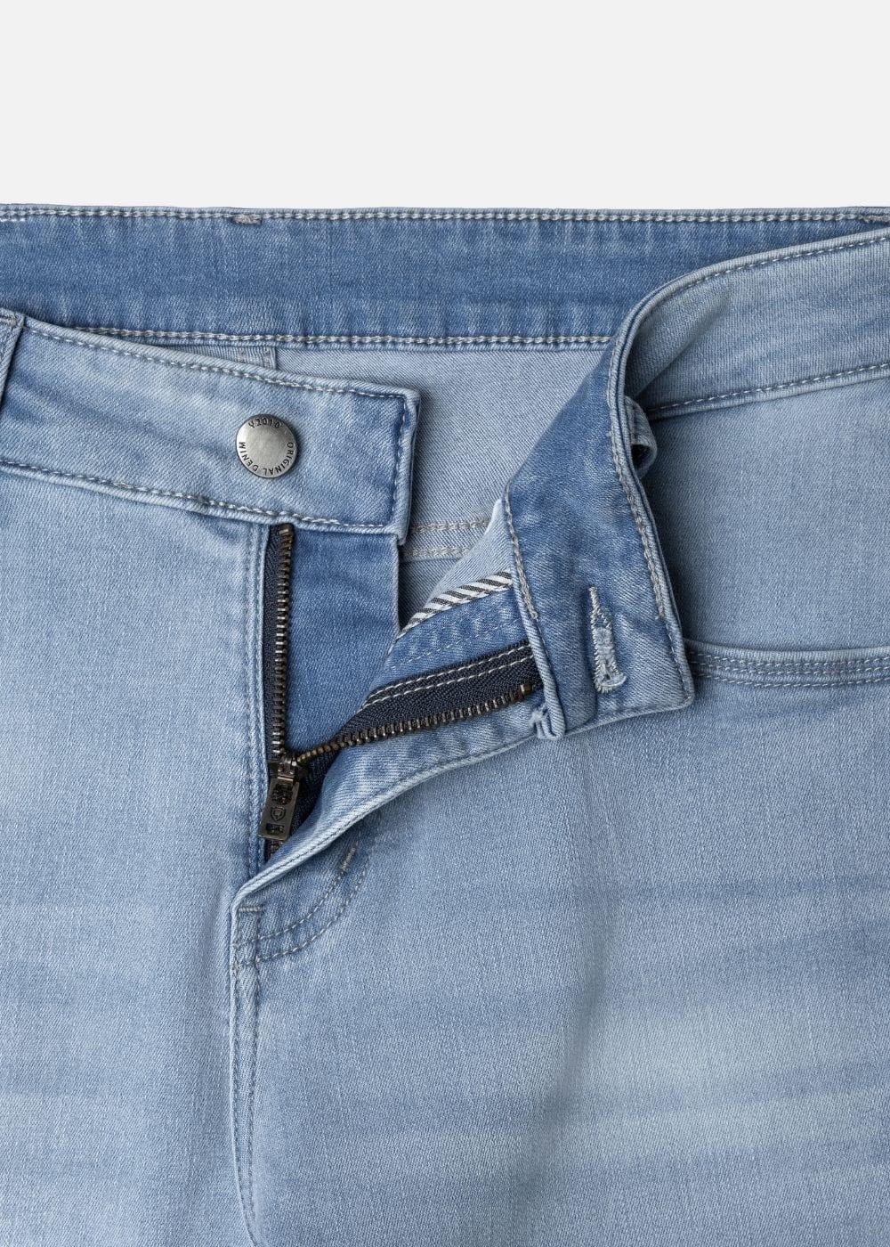 Quần Jeans Slimfit Coolmax® Thoáng Mát The Original 007 Xanh Dương Nhạt - YaMe.vn