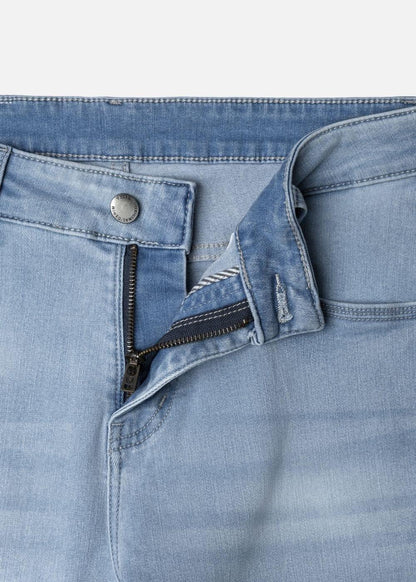 Quần Jeans Slimfit Coolmax® Thoáng Mát The Original 007 Xanh Dương Nhạt - YaMe.vn