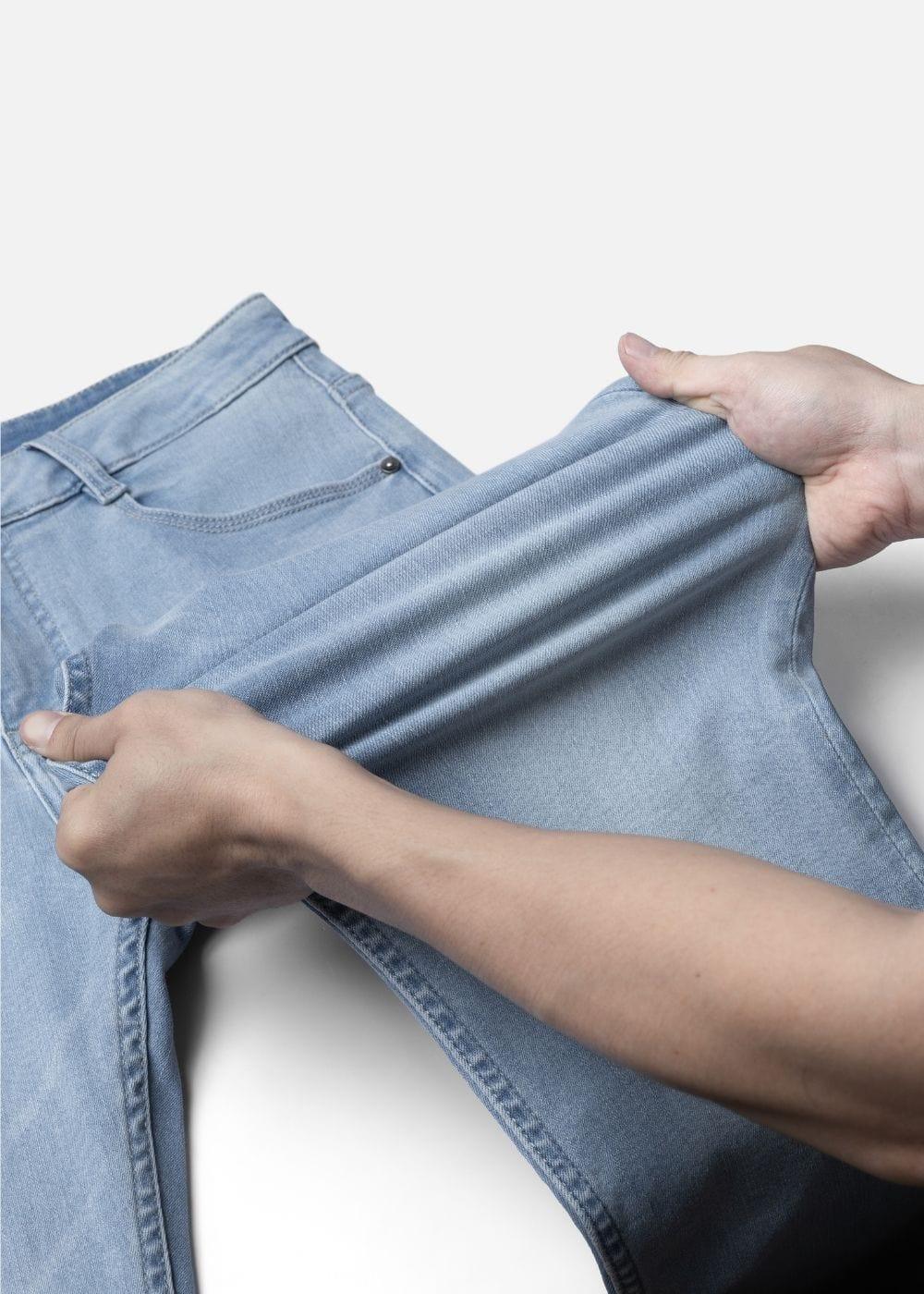 Quần Jeans Slimfit Coolmax® Thoáng Mát The Original 007 Xanh Dương Nhạt - YaMe.vn