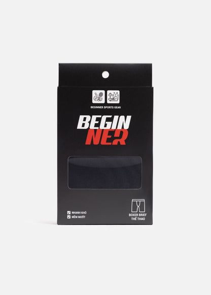 Quần Lót Boxer Dài Quần Lót Boxer Brief Dài Beginner Boxer Brief 13 Xám Đen