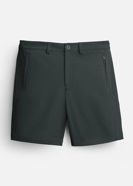 Quần short Kaki Túi Khóa Kéo The Weekend 22 Xanh Lá Đậm - YaMe.vn