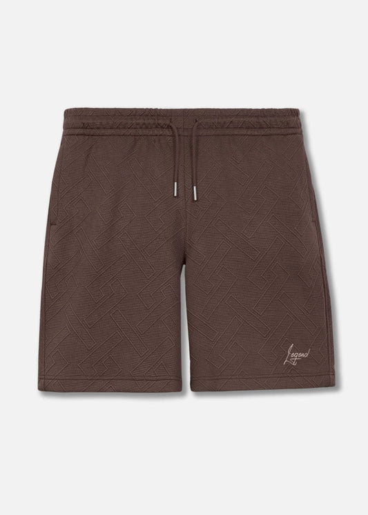 Quần Short Thun Quần Short No Style M129 Nâu Đậm