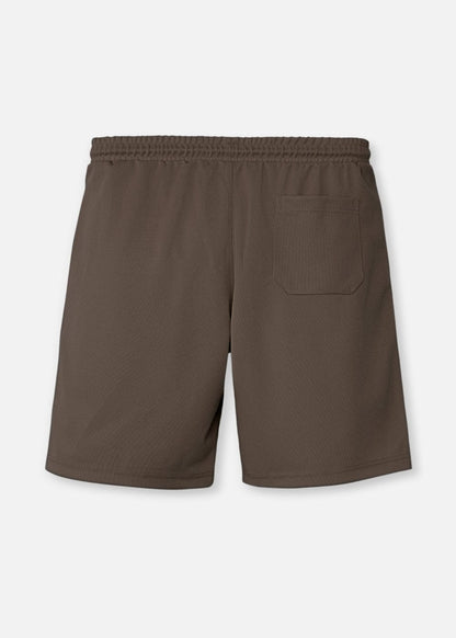 Quần Short Thun Quần Short Non Branded 05 Nâu