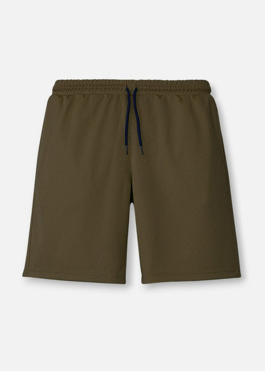 Quần Short Thun Quần Short Non Branded 05 Nâu Rêu