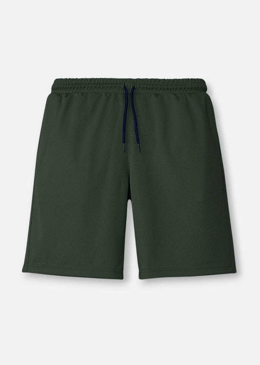 Quần Short Thun Quần Short Non Branded 05 Xanh Rêu