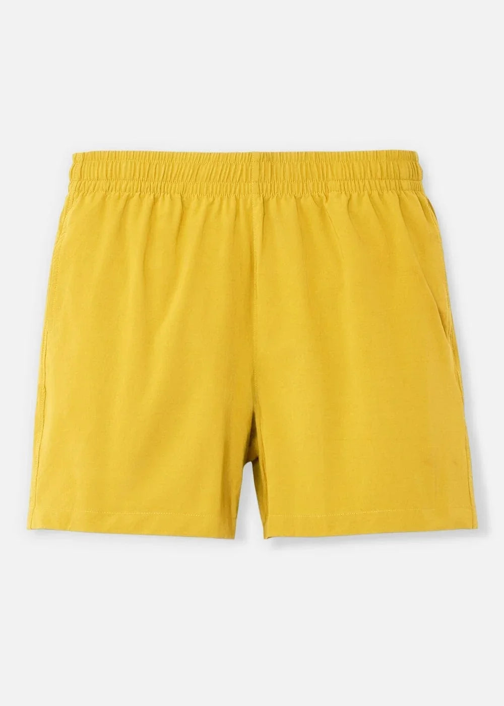 Quần Short 5 Inch Dù Mỏng Nhẹ Non Branded 06 Vàng - YaMe.vn