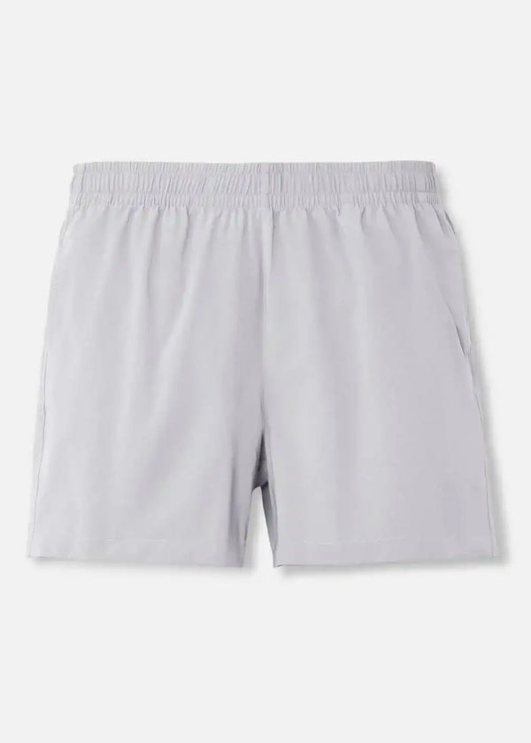 Quần Đùi Easy Pant FlexFit™ Mỏng Nhẹ Nhanh Khô Non Branded 006 Màu Xám Nhạt Dáng Rộng Rãi F4