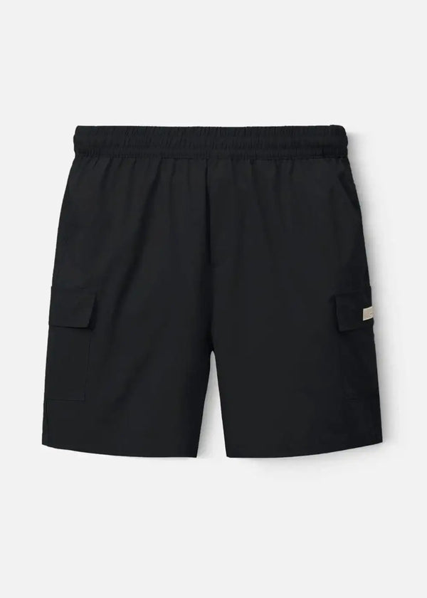 Quần Đùi Easy Pant AirDry™ Túi Hộp Lưng Thun Thoáng Mát Seventy Seven 031 Màu Đen Dáng Rộng Rãi F4