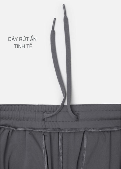 Quần Short Thể Thao Quần Short The Trainer 017 Xám Đậm