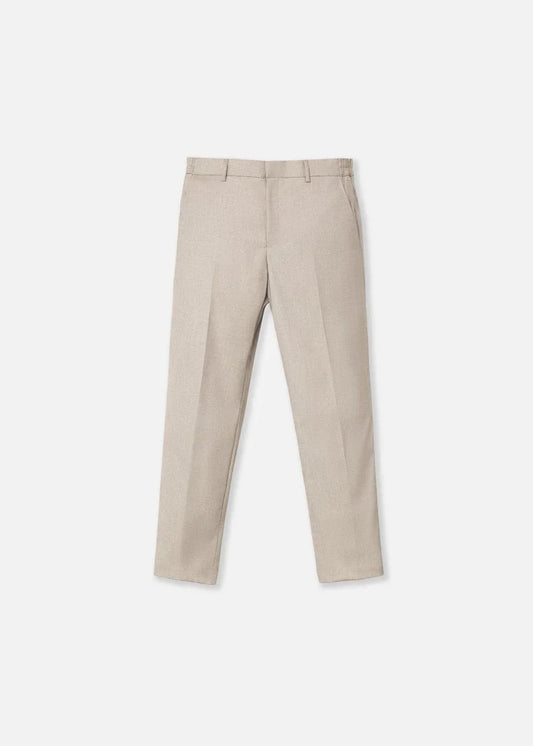 Quần Tây Casual Mềm Mại Non-Iron 010 Be - YaMe.vn
