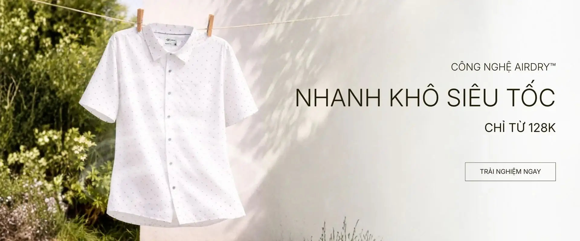 Công nghệ AirDry™ (Trang Phục Nhanh Khô Thoáng Khí)