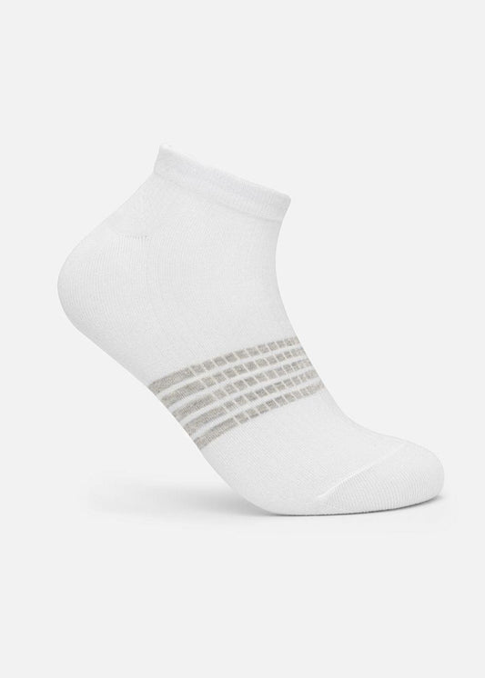 Vớ Thời Trang Cổ Ngắn Siêu Bền Nhiều Màu NB 09 Trắng - YaMe.vn