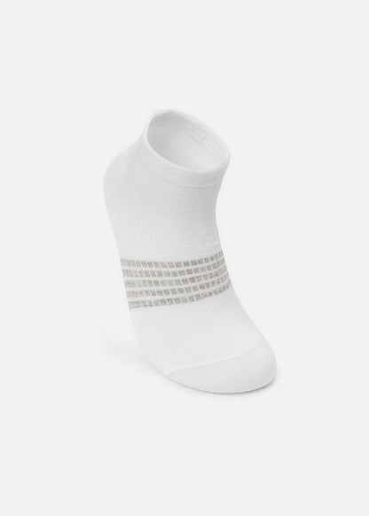 Vớ cổ thấp Vớ Non Branded 09 Trắng