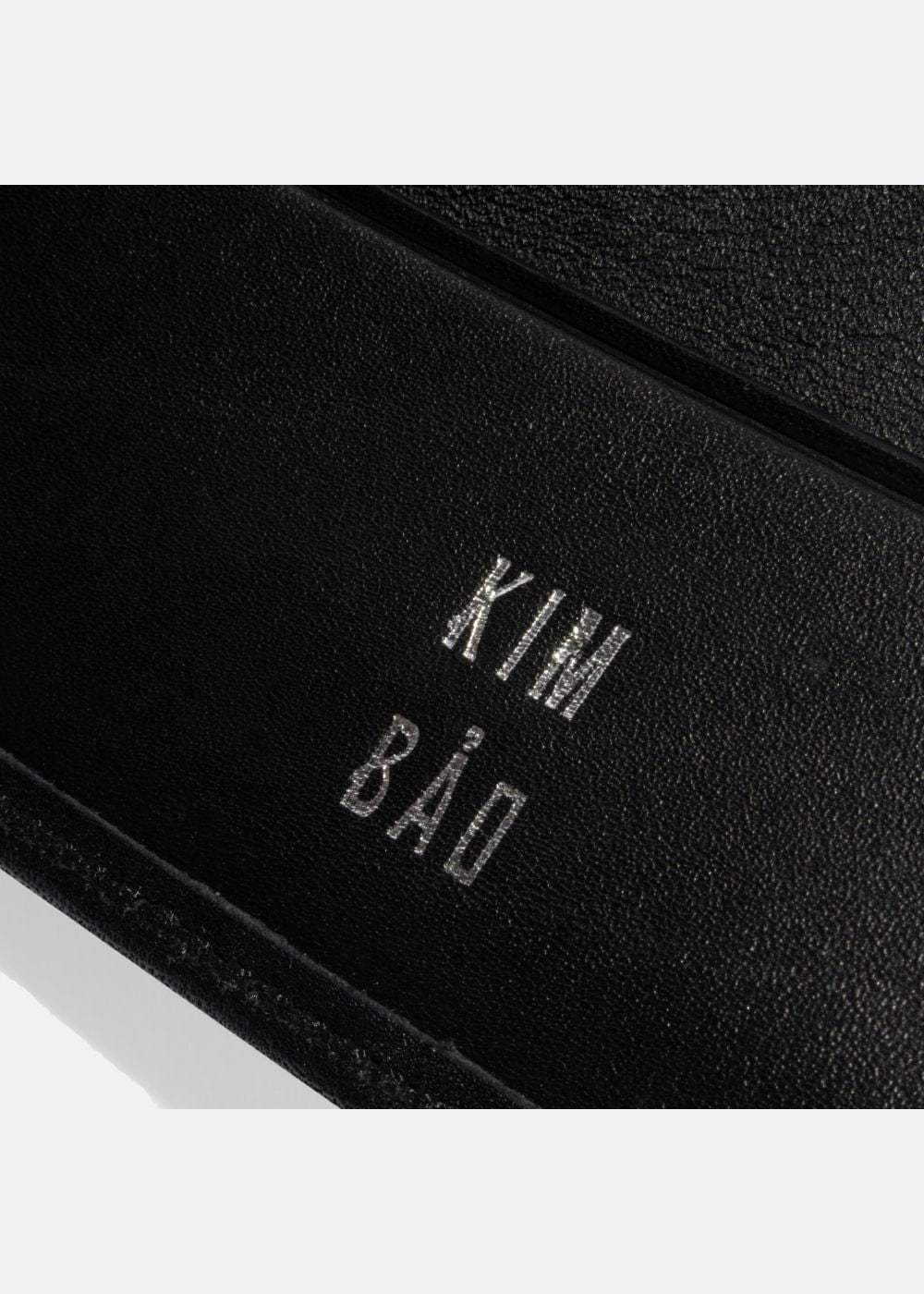Ví Dáng Ngang Da Thật Ví Kim Bảo 01 Đen