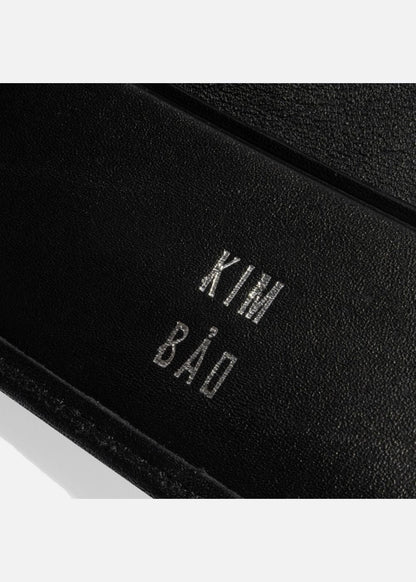 Ví Dáng Ngang Da Thật Ví Kim Bảo 01 Đen