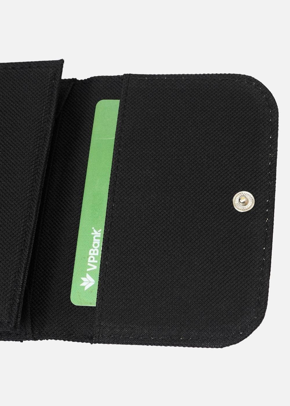 Ví Ngang Canvas Bền Nhẹ NB 14 Đen (NGƯNG TSX) - YaMe.vn