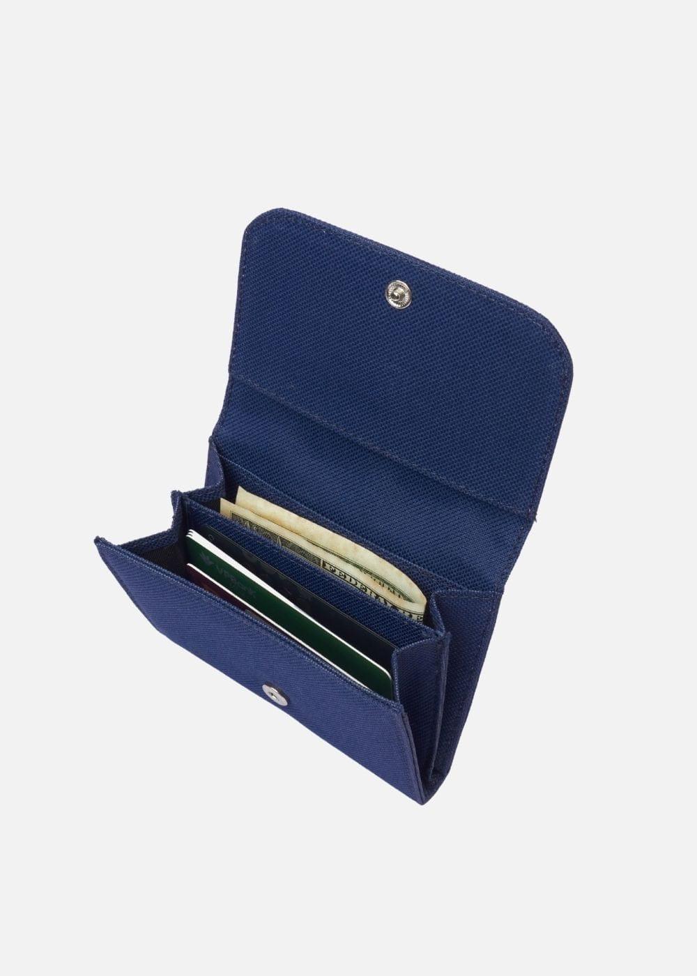 Ví Ngang Canvas Bền Nhẹ NB 14 Xanh Dương (NGƯNG TSX) - YaMe.vn