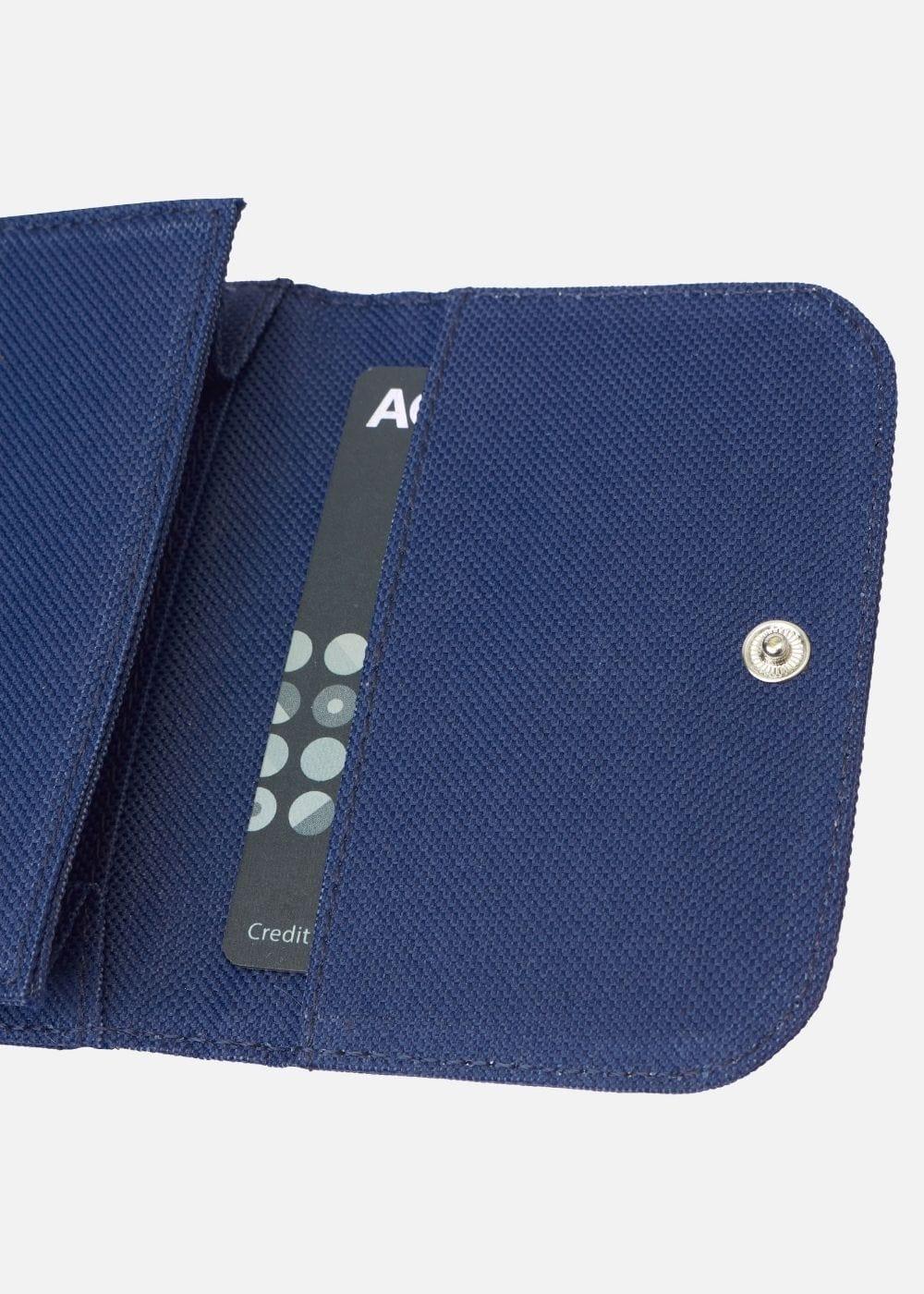 Ví Ngang Canvas Bền Nhẹ NB 14 Xanh Dương (NGƯNG TSX) - YaMe.vn