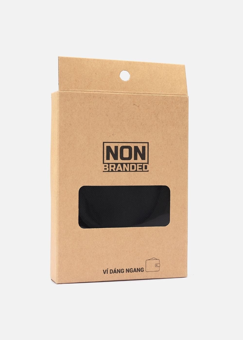 Ví Dáng Ngang Canvas Ví Non Branded 16 Đen