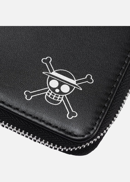 Ví Dáng Đứng Da Thật Ví ONE PIECE-WANO 33 Đen