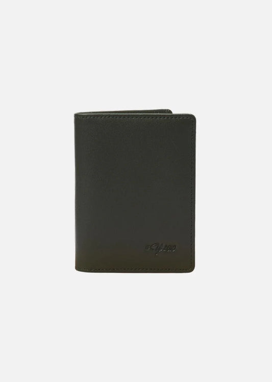 Ví Da Nappa Thịnh Vượng 12 Xanh Lá Đậm - YaMe.vn