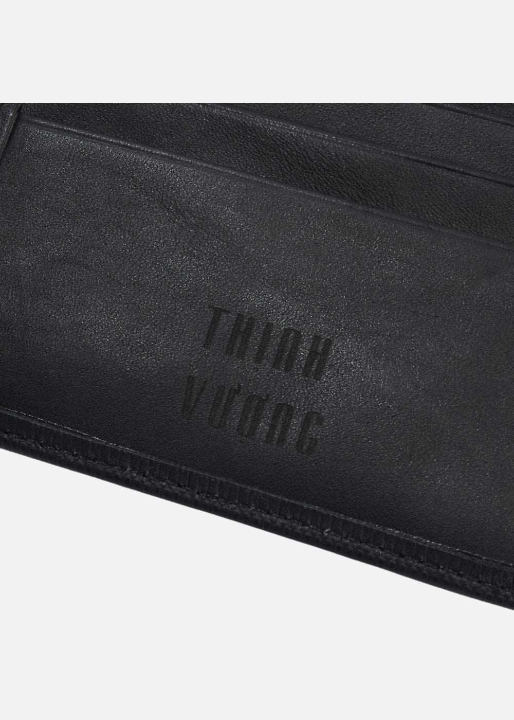 Ví Dáng Ngang Da Thật Ví Thịnh Vượng 5 Đen