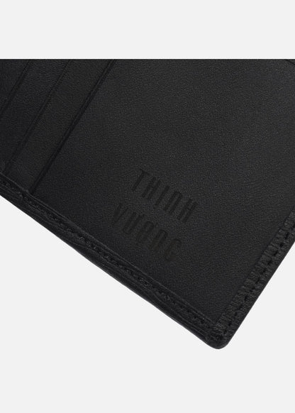 Ví Dáng Ngang Da Thật Ví Thịnh Vượng 6 Đen