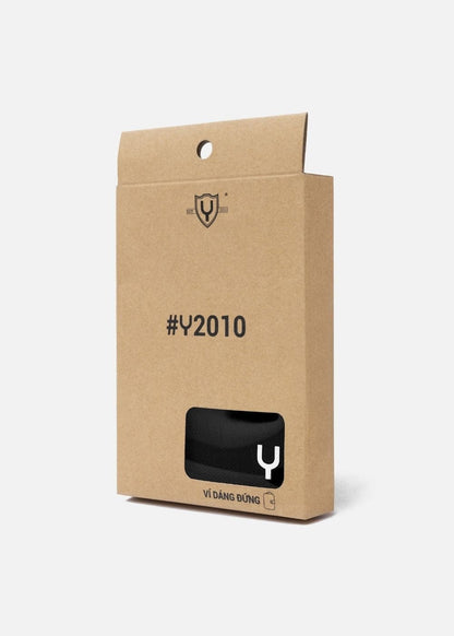 Ví Dáng Đứng Canvas Ví #Y2010 02 Đen
